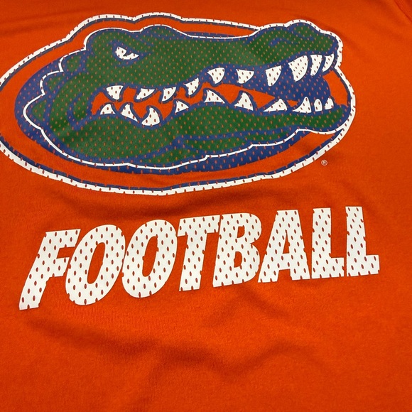 Nike Dri-Fit Florida Gators Football Shirt Orange Performance Tee Mens L - Picture 6 of 7